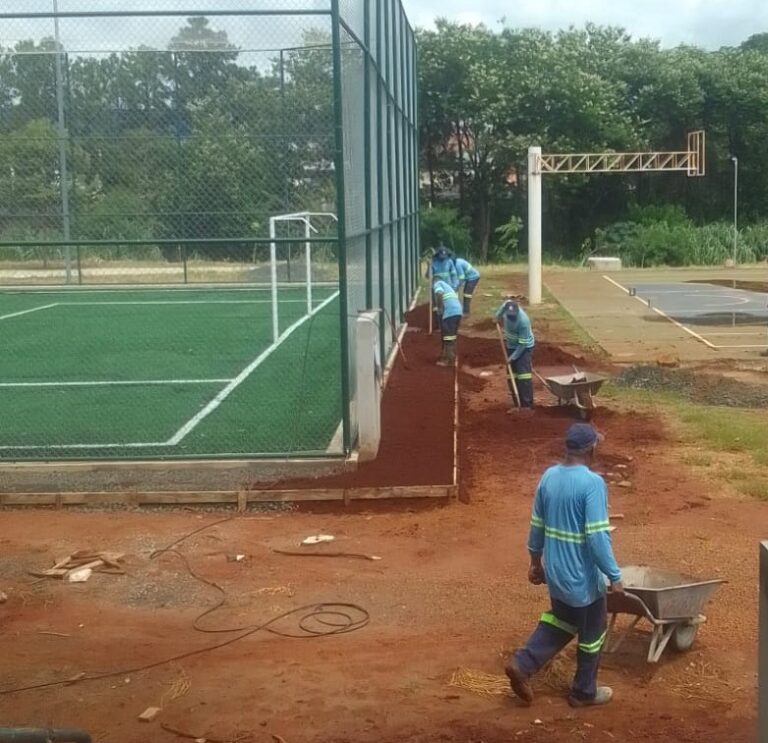 Prefeitura de Hortolândia realiza novas intervenções ao redor de espaços esportivos que integram complexo do Parque Socioambiental do Jd. Amanda