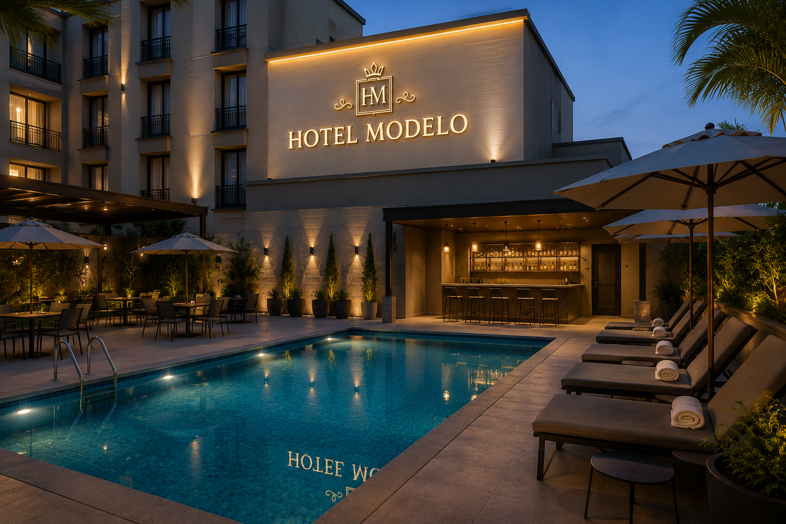 piscina hotel