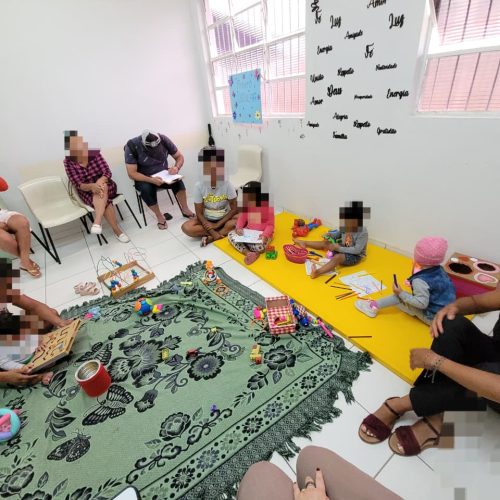 Oficina de Brincar em UBSs de Hortolândia estimula desenvolvimento das crianças